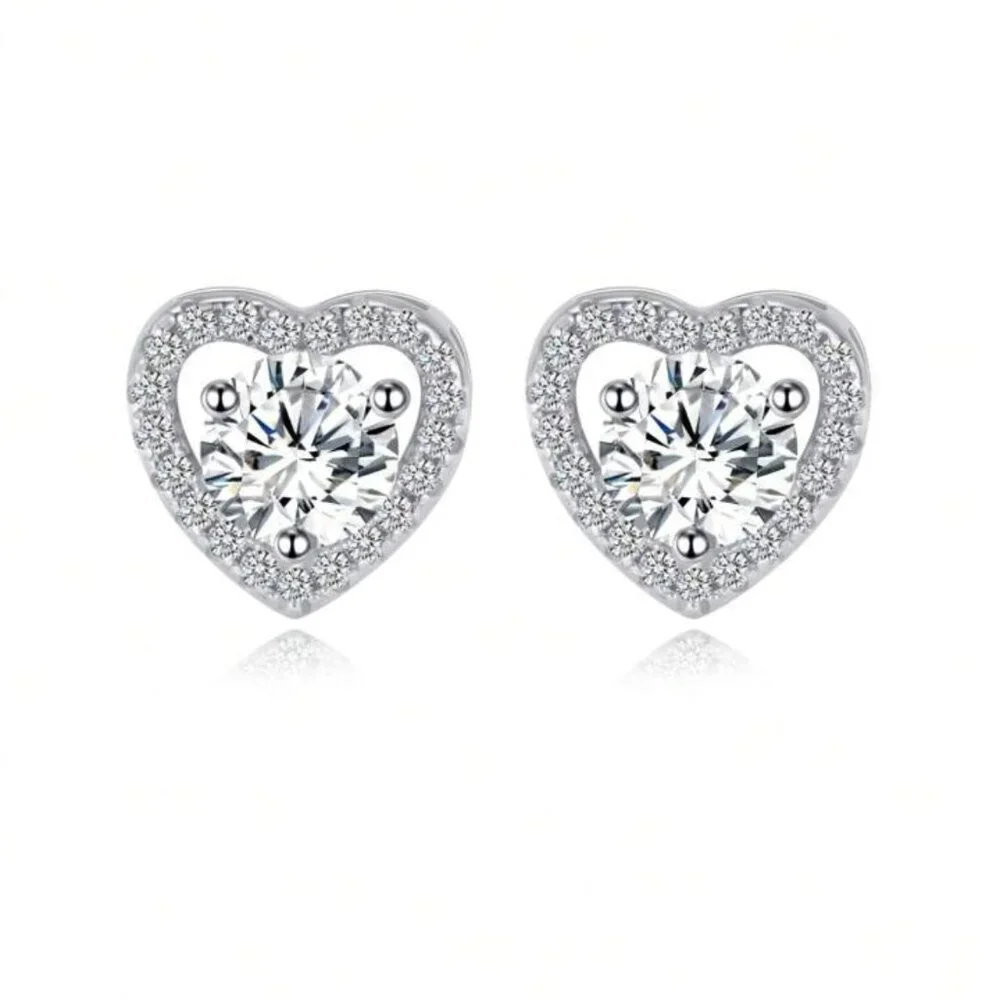 CERTIFIED Elegant Moissanite Diamonds - Shine Bright This Valentine's Day - Picture 5 of 6